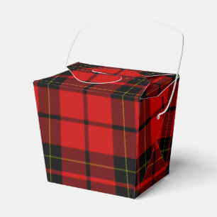 Ballotins Tartan Brodie rouge noir à carreaux