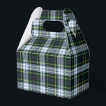 Ballotins Tartan Clan Gordon Blanc Vert Parti<br><div class="desc">Complétez vos besoins en matière de cadeaux avec cette jolie boîte de faveurs à motif tartan du clan Gordon pour toute occasion spéciale,  y compris les anniversaires,  les anniversaires de mariage,  les vacances</div>