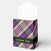 Ballotins Tartan mauve, or et bleu (Ouvert)