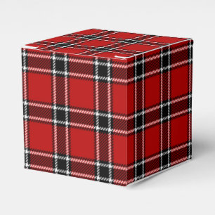 Ballotins Tartan noir et blanc rouge