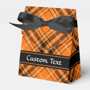Ballotins Tartan orange d'Halloween