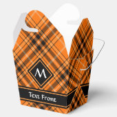 Ballotins Tartan orange d'Halloween (Ouvert)