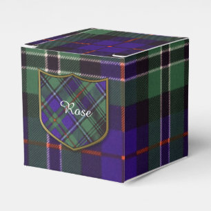 Ballotins Tartan rose d'écossais de plaid de clan