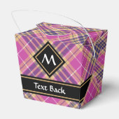 Ballotins Tartan rose, or et bleu (Arrière)