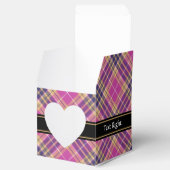 Ballotins Tartan rose, or et bleu (Ouvert)