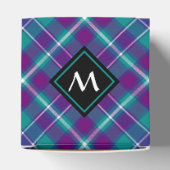 Ballotins Tartan vert de mer, violet et bleu (Haut)