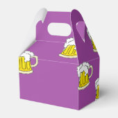 Ballotins Tasse à bière mousseuse sur violet (Arrière)