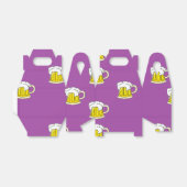 Ballotins Tasse à bière mousseuse sur violet (Déplié)