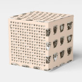 Ballotins Tasses à café et thé sur la pêche (Verso)