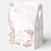 Ballotins Tea Anniversaire Fleur rose Fille Par tea Floral (Ouvert)
