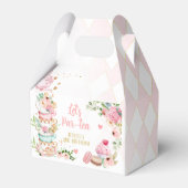 Ballotins Tea Anniversaire Fleur rose Fille Par tea Floral (Verso)