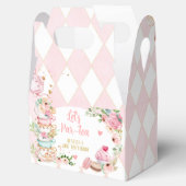 Ballotins Tea Anniversaire Fleur rose Fille Par tea Floral (Ouvert)