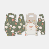 Ballotins Tea Party fleur sauvage Anniversaire Ballotin (Déplié)