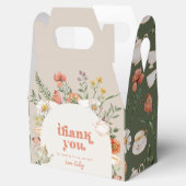 Ballotins Tea Party fleur sauvage Anniversaire Ballotin (Ouvert)