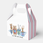 Ballotins Tea Time avec amis Gable Ballotin papier (Arrière)