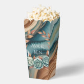 Ballotins Teal Roses and Copper Leaves Wedding (Sauté)