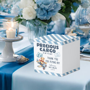 Ballotins Teddy Bear Avion Ballons Baby shower garçon