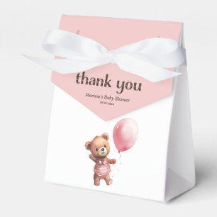 Ballotins Teddy Bear Baby Girl Douche Ballotin