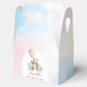 Ballotins Teddy Bear Balloon Clouds Beary First Birthday (Ouvert)