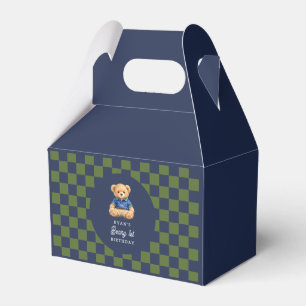 Ballotins Teddy Beary Prépa 1er Anniversaire Damier