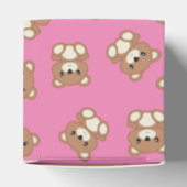 Ballotins Teddy Ours Baby shower Rose fille (Haut)