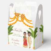 Ballotins Telugu Tamil mariage marigolds bananier (Ouvert)