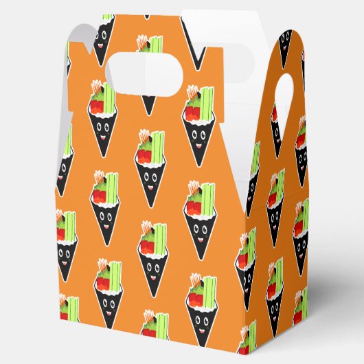 Ballotins Tempaki Sushi Roll main (Ouvert)