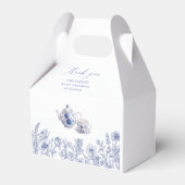 Ballotins Temps Pour Le Baby shower Tea Toile (Arrière)