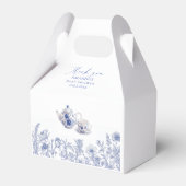 Ballotins Temps Pour Le Baby shower Tea Toile (Verso)