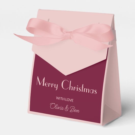 Ballotins Tendance Couleur Bourgogne foncé (Verso)