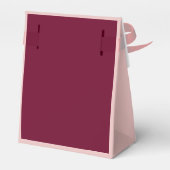 Ballotins Tendance Couleur Bourgogne foncé (Arrière)