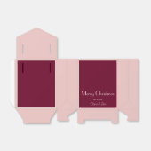 Ballotins Tendance Couleur Bourgogne foncé (Déplié)