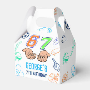 Ballotins Tendance de mème sportif 6 7 Six Sept Fête d'anniv
