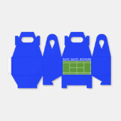 Ballotins Tennis Party Favoriser Box (Déplié)