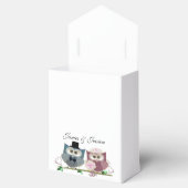 Ballotins Tente Ballotin avec Chouette Mariage Art (Ouvert)