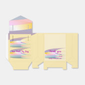 Ballotins Tente Ballotin jaune violet rose (Déplié)