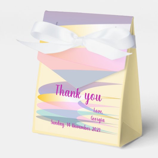 Ballotins Tente Ballotin jaune violet rose (Verso)