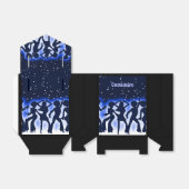 Ballotins Tente bleue Retro Dance Party (Déplié)