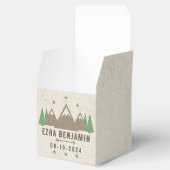 Ballotins Tente Canvas Camping Bar Mitzvah Personnalisé (Ouvert)