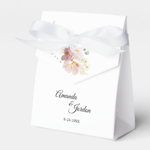 Ballotins Tente de Mariage Vintage rose et mauve