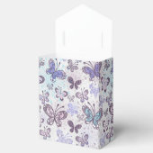 Ballotins Tente de papillons Lavendar avec Ballotin de ruban (Ouvert)