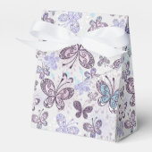 Ballotins Tente de papillons Lavendar avec Ballotin de ruban (Verso)