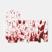 Ballotins Tente Papier Ballotin Splatter de sang Vampire Got (Déplié)