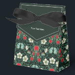 Ballotins Tente personnalisée sur le thème de la botanique v<br><div class="desc">Cette boîte-cadeau exquise inspirée de l'ère victorienne présente une plante carnivore piège de Vénus avec un papillon bleu visitant ses fleurs blanches. Remplie de détails fins et de motifs ornés,  c'est la façon parfaite d'ajouter une sophistication personnalisée à n'importe quel cadeau,  produit ou occasion.</div>