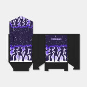 Ballotins Tente violette Retro Dance Party (Déplié)