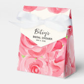 Ballotins Tentes de Roses à l'aquarelle (Verso)