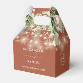 Ballotins Terracotta Verdure Chaîne Lumières Monogramme Mari (Verso)