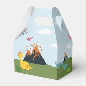 Ballotins Terrain/terrain en dino de Dinosaur avec anniversa (Arrière)