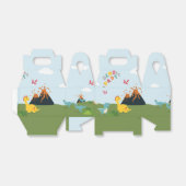 Ballotins Terrain/terrain en dino de Dinosaur avec anniversa (Déplié)