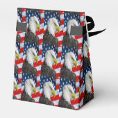 Ballotins Tête de Bald Eagle et drapeau américain (Arrière)